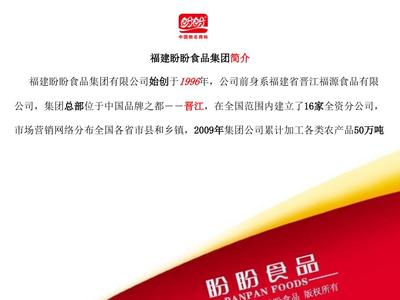 福建盼盼食品集團麥香系列產品營銷策劃方案